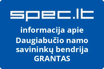 Daugiabučio namo savininkų bendrija GRANTAS