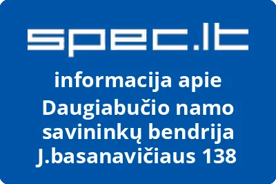 Daugiabučio namo savininkų bendrija J.basanavičiaus 138