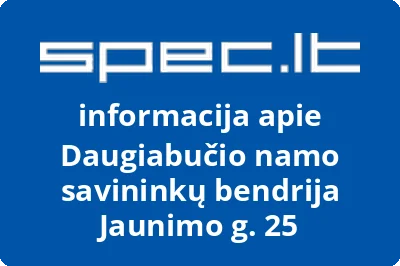 Daugiabučio namo savininkų bendrija Jaunimo g. 25