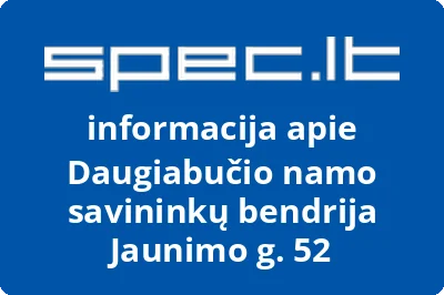 Daugiabučio namo savininkų bendrija Jaunimo g. 52