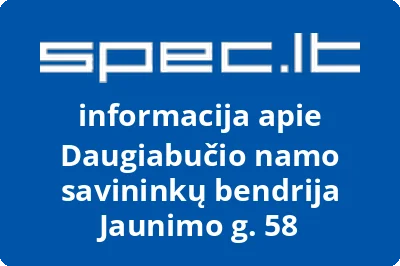 Daugiabučio namo savininkų bendrija Jaunimo g. 58