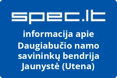 Daugiabučio namo savininkų bendrija Jaunystė (Utena)