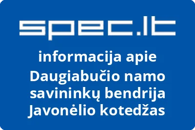 Daugiabučio namo savininkų bendrija Javonėlio kotedžas