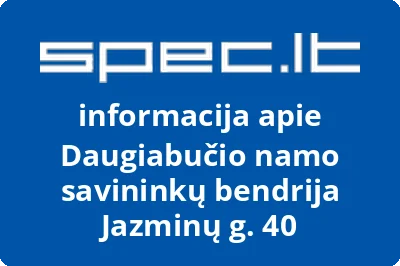 Daugiabučio namo savininkų bendrija Jazminų g. 40