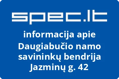 Daugiabučio namo savininkų bendrija Jazminų g. 42