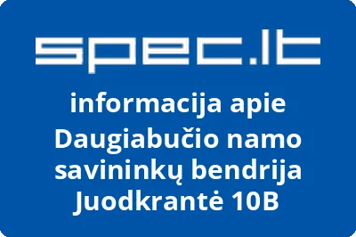 Daugiabučio namo savininkų bendrija Juodkrantė 10B