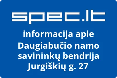 Daugiabučio namo savininkų bendrija Jurgiškių g. 27