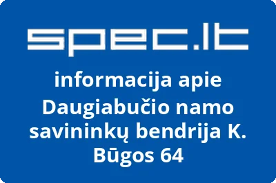 Daugiabučio namo savininkų bendrija K. Būgos 64