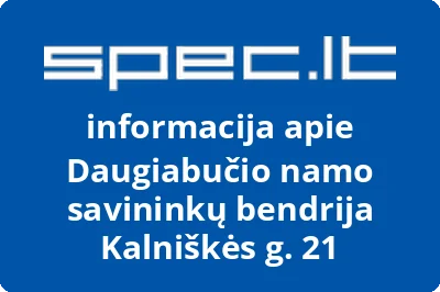 Daugiabučio namo savininkų bendrija Kalniškės g. 21