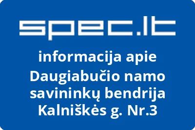 Daugiabučio namo savininkų bendrija Kalniškės g. Nr.3