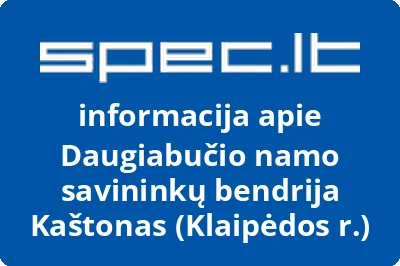 Daugiabučio namo savininkų bendrija Kaštonas