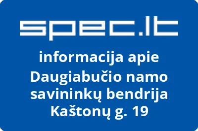 Daugiabučio namo savininkų bendrija Kaštonų g. 19