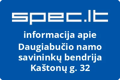 Daugiabučio namo savininkų bendrija Kaštonų g. 32