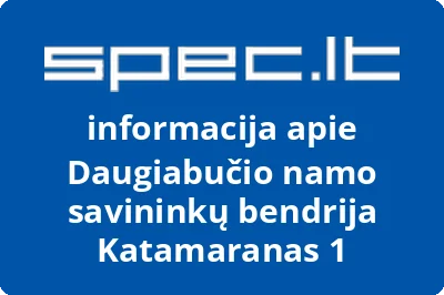 Daugiabučio namo savininkų bendrija Katamaranas 1