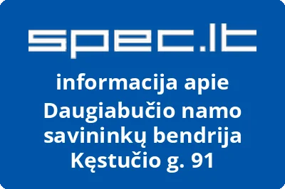 Daugiabučio namo savininkų bendrija Kęstučio g. 91