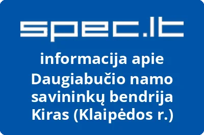 Daugiabučio namo savininkų bendrija Kiras (Klaipėdos r.)