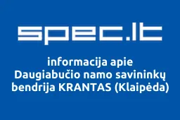Daugiabučio namo savininkų bendrija KRANTAS (Klaipėda) iliustracija