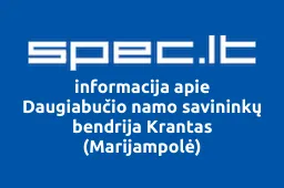 Daugiabučio namo savininkų bendrija Krantas (Marijampolė) | spec.lt