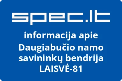 Daugiabučio namo savininkų bendrija LAISVĖ-81