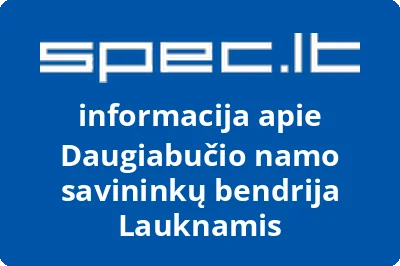 Daugiabučio namo savininkų bendrija Lauknamis