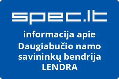 Daugiabučio namo savininkų bendrija LENDRA | spec.lt
