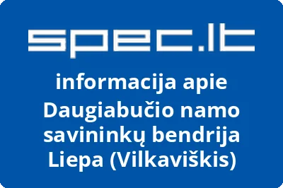 Daugiabučio namo savininkų bendrija Liepa