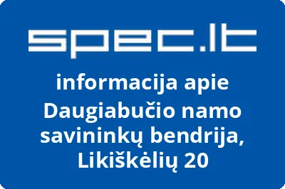 Daugiabučio namo savininkų bendrija, Likiškėlių 20