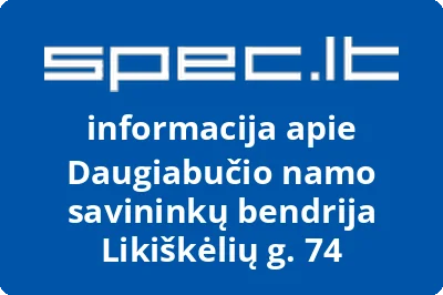 Daugiabučio namo savininkų bendrija Likiškėlių g. 74
