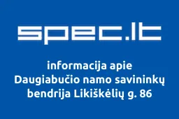 Daugiabučio namo savininkų bendrija Likiškėlių g. 86