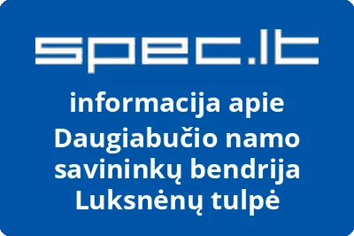 Daugiabučio namo savininkų bendrija Luksnėnų tulpė