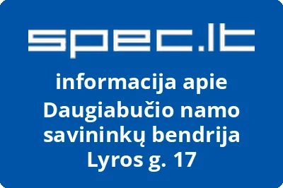 Daugiabučio namo savininkų bendrija Lyros g. 17