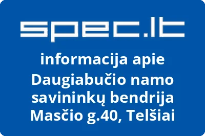Daugiabučio namo savininkų bendrija Masčio g.40, Telšiai