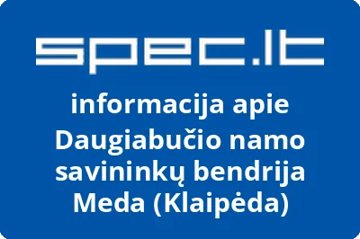 Daugiabučio namo savininkų bendrija Meda (Klaipėda)