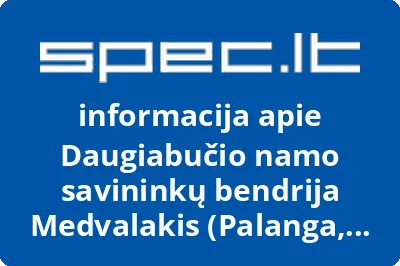 Daugiabučio namo savininkų bendrija Medvalakis