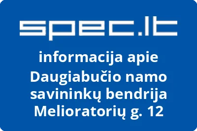 Daugiabučio namo savininkų bendrija Melioratorių g. 12