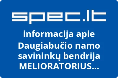 Daugiabučio namo savininkų bendrija MELIORATORIUS