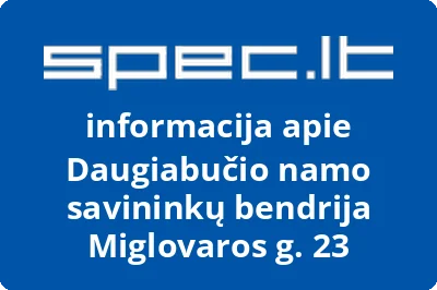 Daugiabučio namo savininkų bendrija Miglovaros g. 23