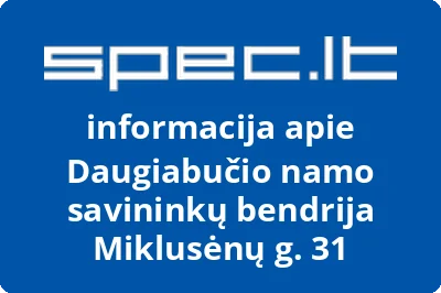 Daugiabučio namo savininkų bendrija Miklusėnų g. 31