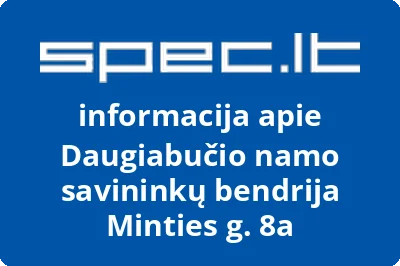 Daugiabučio namo savininkų bendrija Minties g. 8a | spec.lt