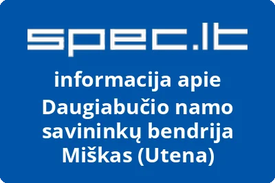 Daugiabučio namo savininkų bendrija Miškas (Utena)