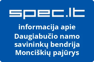 Daugiabučio namo savininkų bendrija MONCIŠKIŲ PAJŪRYS