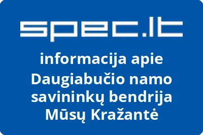 Daugiabučio namo savininkų bendrija Mūsų Kražantė