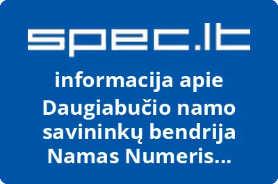 Daugiabučio namo savininkų bendrija Namas numeris septyni