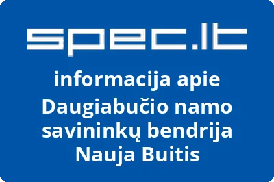 Daugiabučio namo savininkų bendrija Nauja Buitis | spec.lt