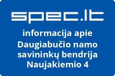 Daugiabučio namo savininkų bendrija Naujakiemio 4