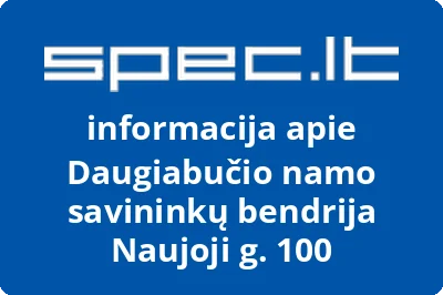 Daugiabučio namo savininkų bendrija Naujoji g. 100