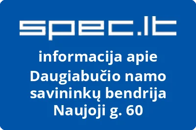 Daugiabučio namo savininkų bendrija Naujoji g. 60