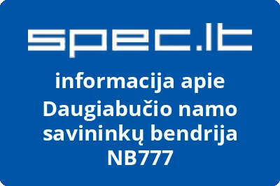 Daugiabučio namo savininkų bendrija NB777
