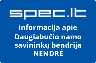Daugiabučio namo savininkų bendrija NENDRĖ