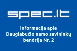 Daugiabučio namo savininkų bendrija Nr. 2